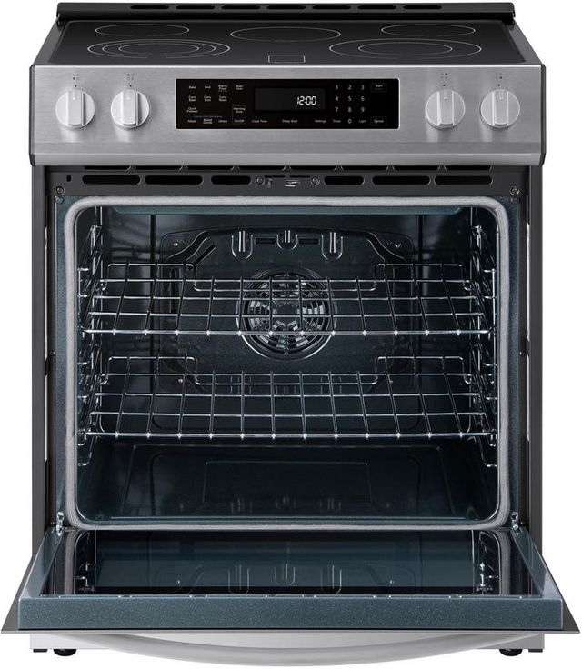 Kenmore® 30” Stainless Steel Front Control Slide-In Electric Range-2