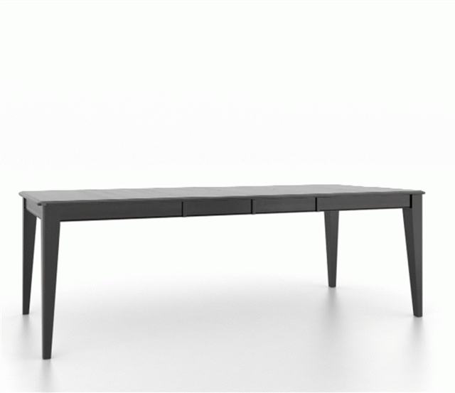 Canadel Customizable Gourmet 92" VE Base Dining Table with Two Removable Leaf's-1