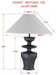 Forty West Brie Black Table Lamp-1