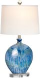 Crestview Collection Lyle Blue Table Lamp-4