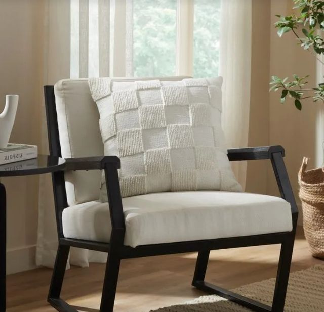 Renwil® Terrah Ivory 20''x20'' Decorative Pillow -4