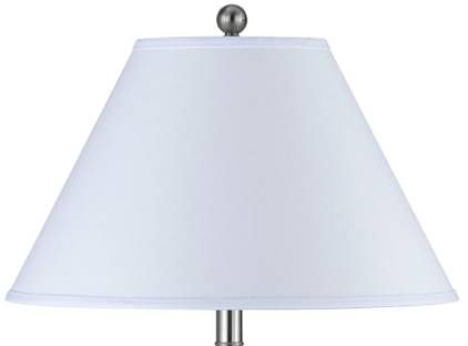 Cal® Lighting & Accessories Brushed Steel Desk Lamp-2