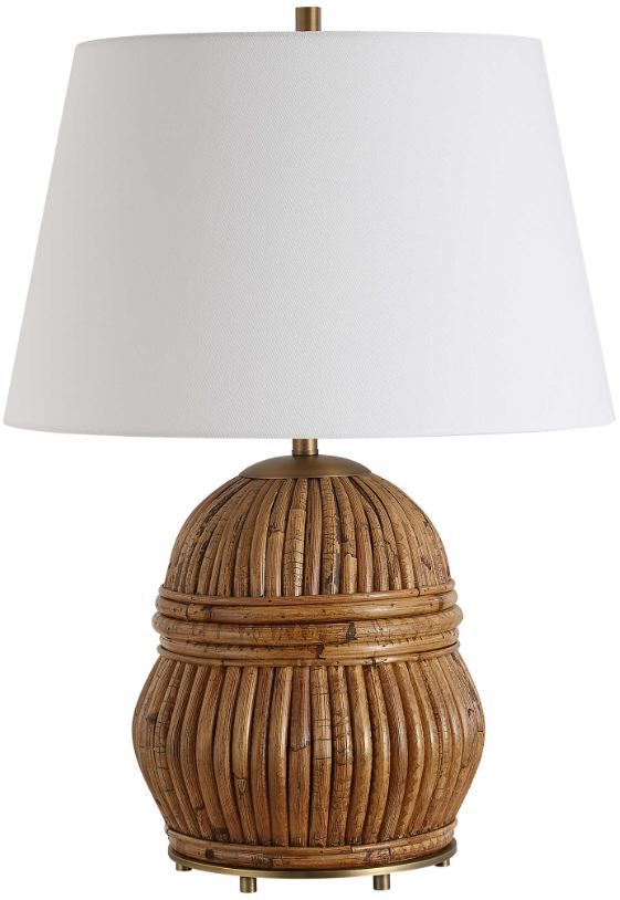 Uttermost® Reed Warm Honey Table Lamp-0