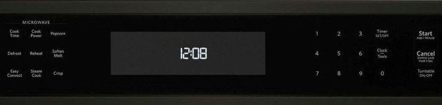 KitchenAid® 1.4 Cu. Ft. Black Stainless Steel with PrintShield™ Finish Built In Microwave-2