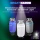 FORNO ACQUA® BrightDIAMOND 0.75 HP Continuous Feed Moonstone Garbage Disposal with Surround LED and Integrated Air Switch-3
