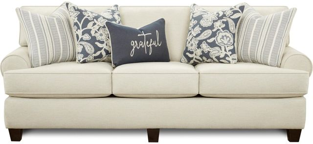 Fusion Furniture Awesome Oatmeal Sofa