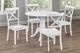 Titus Furniture T3815 White Pedestal Dining Table-1
