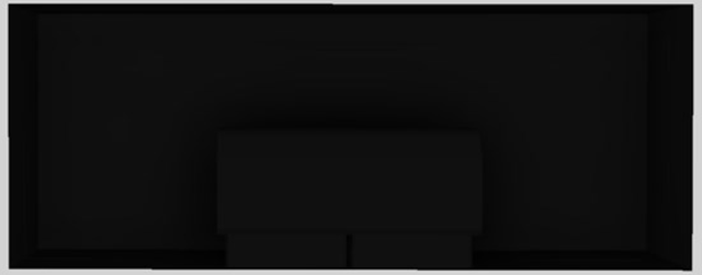 Vent-A-Hood® 54" Black Contemporary Wall Mounted Range Hood-3