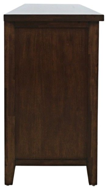 Jofran Inc. Urban Icon Merlot Electric Fireplace Media Console with Crystal Display-3