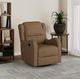 Emerald Home Henry Brown Manual Swivel Glider Recliner-2