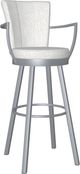 Amisco Customizable Cardin Swivel Spectator Stool-0