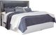 Signature Design by Ashley® Lodanna 3-Piece Gray California King/King Panel Headboard Bed Set-1