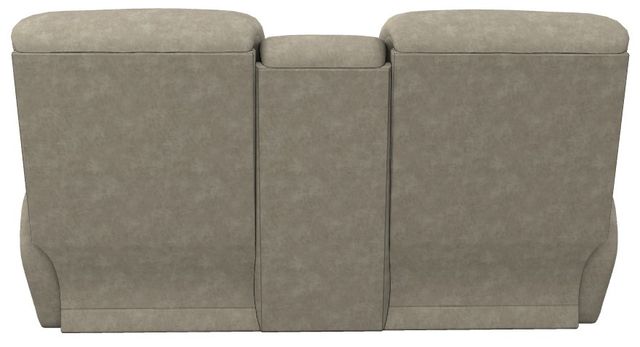 La-Z-Boy® Morrison Stucco Power Reclining Loveseat with Console, Headrest, and Lumbar-3