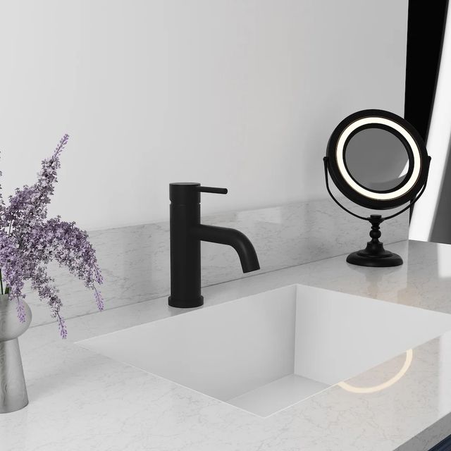 ZLINE Palisades Matte Black Elegant Single Handle Bath Faucet-4