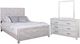 New Classic® Home Furnishings Biscayne 3-Piece Driftwood King Panel Bedroom Set-0