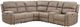 ACME Furniture Olwen 6-Piece Mocha Nubuck Leather Power Reclining Sectional-0
