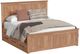 Intercon Oak Park Taupe 12-Drawer King Panel Storage Bed-0