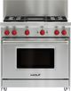 Wolf® 36" Stainless Steel Gas Range Riser-1