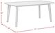 Elements International Santa Barbara Walnut Dining Table-2