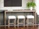 Bernards Citrus Heights 4-Piece Beige/Sand Dining Set-1