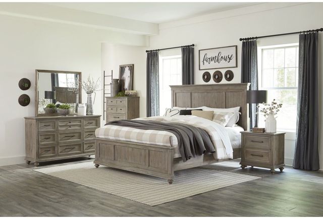 Homelegance® Cardano Light Brown Queen Bed-2