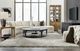 Hooker® Furniture Chapman Charred Black Shou Sugi Ban Round Cocktail Table with Pewter Accents-1
