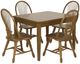 Liberty Furniture Treasures 5-Piece Rustic Oak Dining Set-0