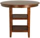 New Classic® Home Furnishings Gia 5-Piece Brown Counter Height Table Set-4