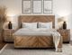 International Furniture Direct Balam Stained Brown Nightstand-1