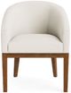 Bassett® Furniture Customizable BenchMade Hayes Maple Barrel Back Chair-1
