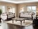 Furniture of America® Catalonia Beige Sofa-1