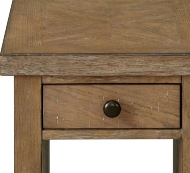 Intercon Landmark Weathered Oak Chairside Table-2