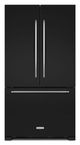 KitchenAid® 20.0 Cu. Ft. Black Counter Depth French Door Refrigerator-0