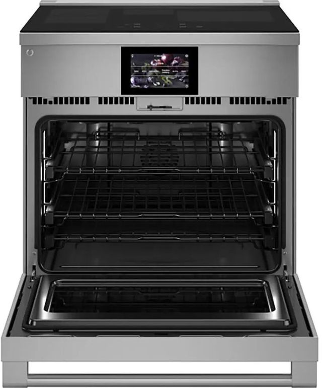 Monogram® 30" Stainless Steel Pro Style Induction Range-1