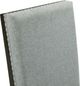 Elements International Donavan Dark/Gray Upholstered Dining Arm Chair-4