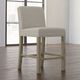 Bassett® Furniture Customizable BenchMade Marge Oak Upholstered Counter Stool-1