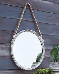 Signature Design by Ashley® Dusan Antique White Accent Mirror-3