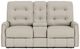 Flexsteel® Devon Driftwood Reclining Loveseat with Console-1