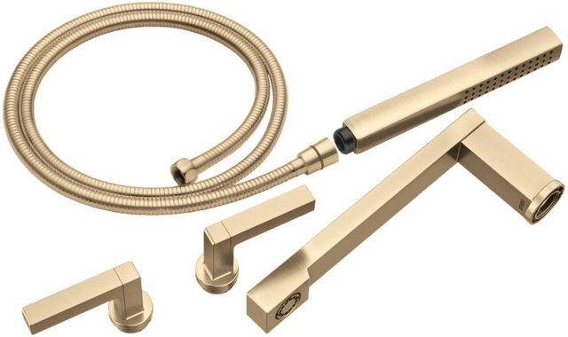 Brizo Frank Lloyd Wright® Brilliance® Luxe Gold® 2-Handle Tub Filler -0