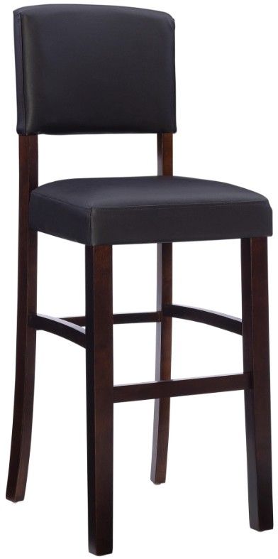Linon Monaco Espresso Bar Stool-0