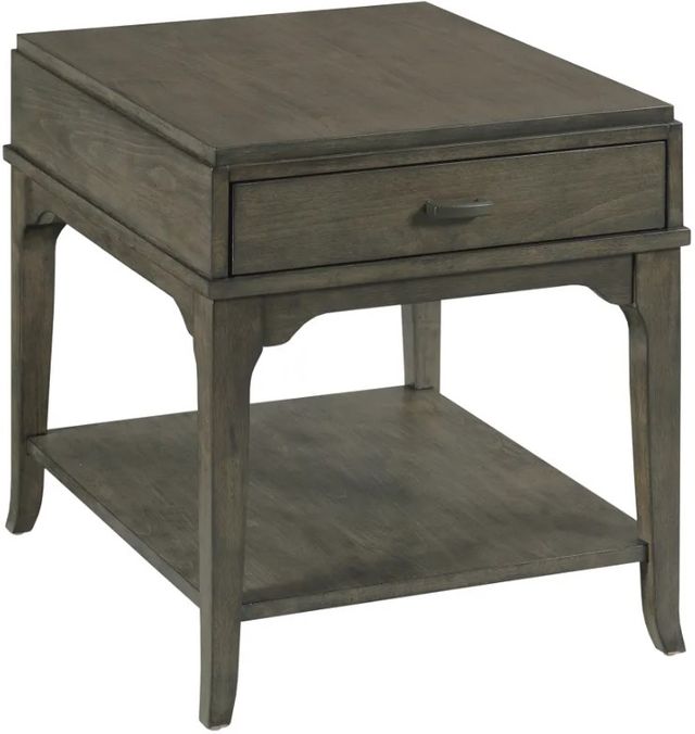 Hammary® Nicolette Hamilton Charcoal Rectangular End Table-0