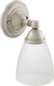 Moen® Brantford™ Brushed Nickel One Globe Bath Light-0