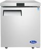 Atosa® 7.2 Cu. Ft. Stainless Steel Under The Counter Commercial Refrigerator-0