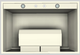 Vent-A-Hood® Designer Series 36" Biscuit Wall Mounted Range Hood-3