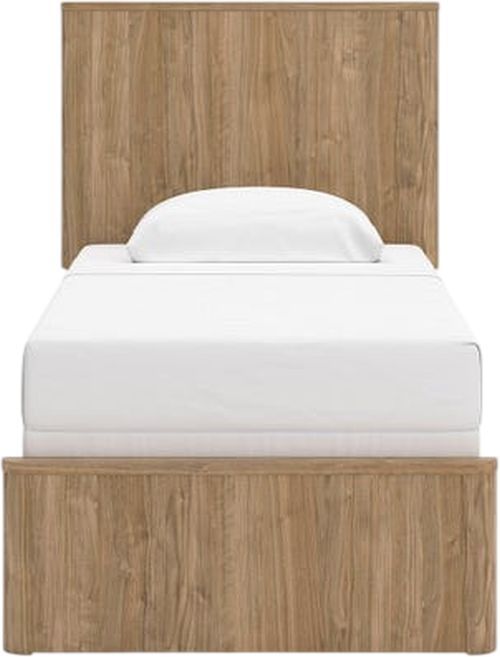 Signature Design by Ashley® Gramburg Warm Natural Brown Youth Twin Panel Bed-2