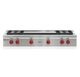 Wolf® 48" Liquid Propane Stainless Steel Rangetop-0