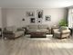 International Furniture Direct Loft Brown Beige Accent Chair-1