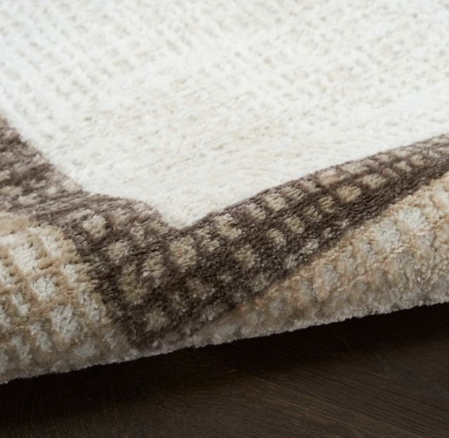 Nourison Home™ Dekor DEK06 Ivory Brown 5'x7' Style 3 Area Rug-3