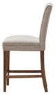 Olliix by Madison Park Cream Camel Counter Stool-2