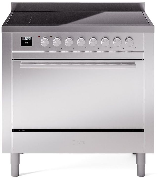 Ilve Professional Plus II 36" Stainless Steel Freestanding Induction